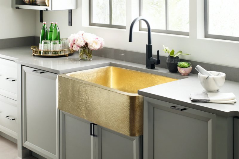 Brass Sink